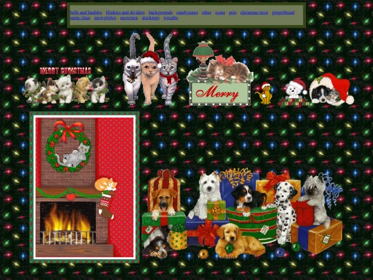 christmas_pages/christmaspets screenshot