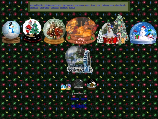 christmas_pages/snowglobes screenshot