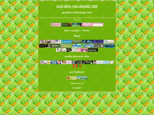 pages/coolsites screenshot
