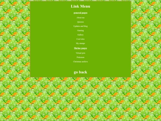 pages/menu screenshot