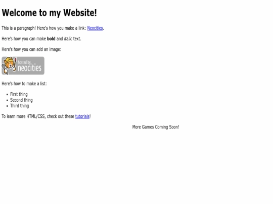 index screenshot