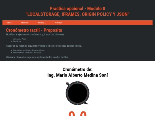 Mod8ObliCitas2/Cronometro screenshot