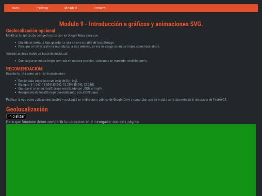 Mod8ObliCitas2/Geolocalizacion screenshot