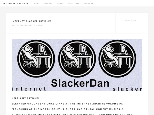 articles screenshot