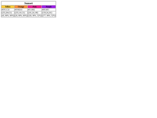 Color-Schemes screenshot