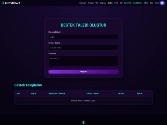 destek screenshot