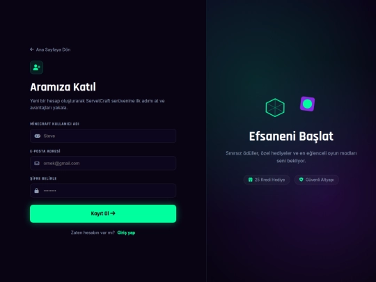 register screenshot