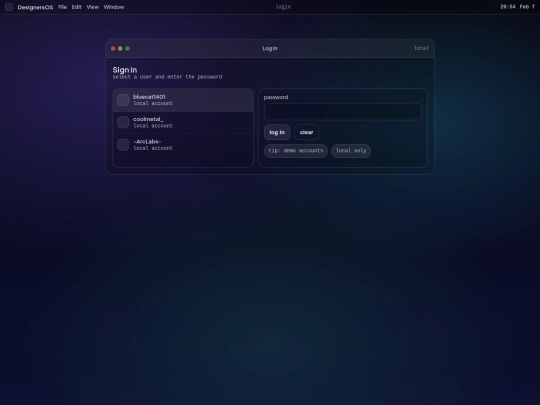 designer screenshot