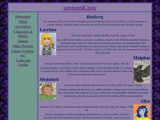 chars screenshot