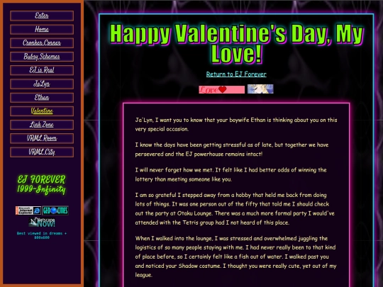 Valentine screenshot