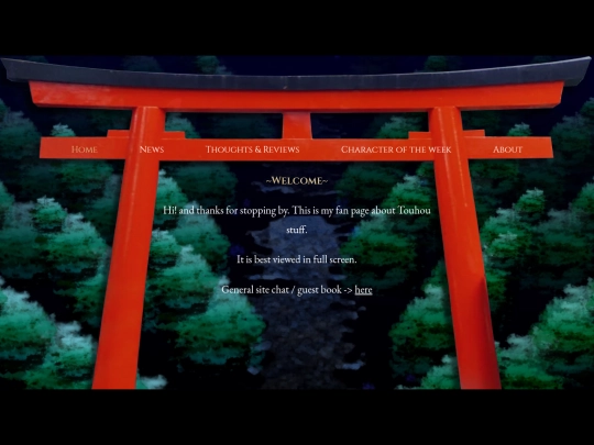 index screenshot
