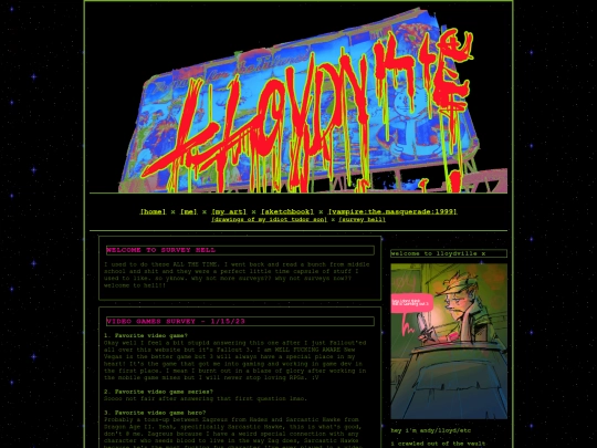 surveys screenshot