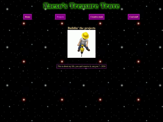 projects screenshot