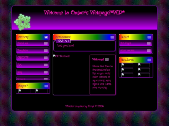 Blog screenshot