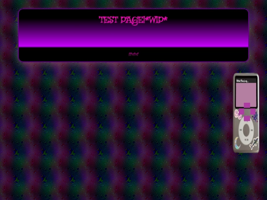 test screenshot