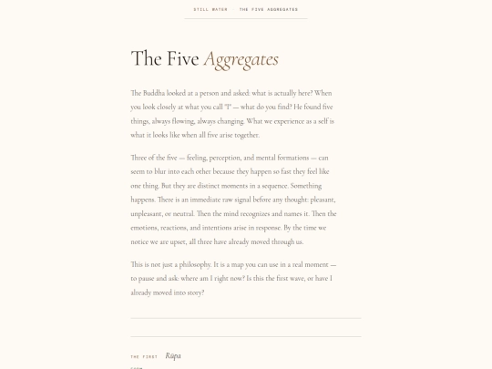 five-aggregates screenshot
