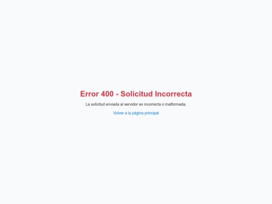 error/error.400 screenshot