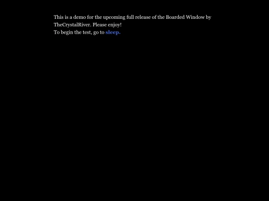 Closed Window screenshot