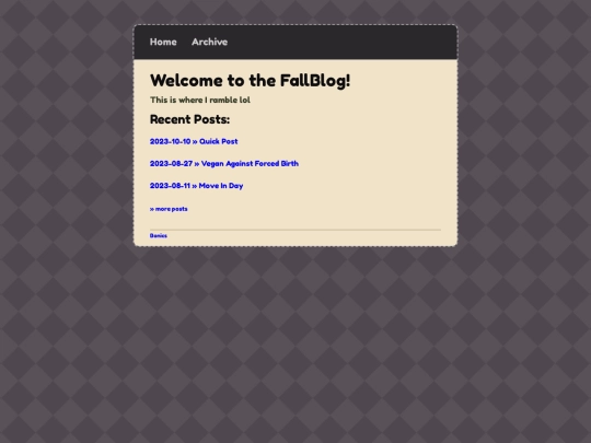 fallblog screenshot