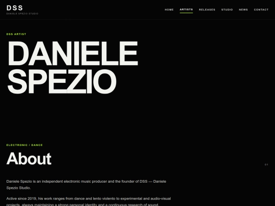 artist-danielespezio screenshot