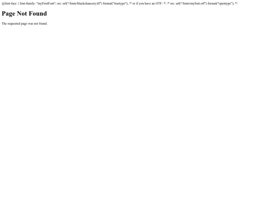 not_found screenshot