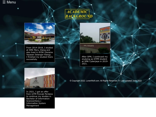 e-resume3 screenshot