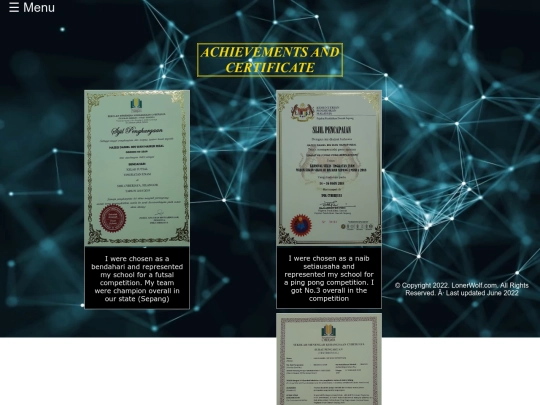 e-resume5 screenshot