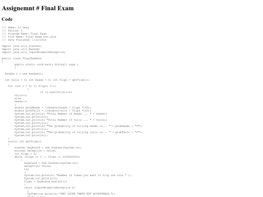 Intro/printing/4/FinalExam1 screenshot
