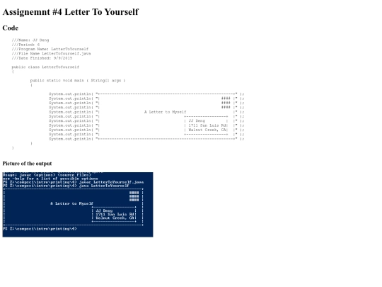 Intro/printing/4/Prog4 screenshot