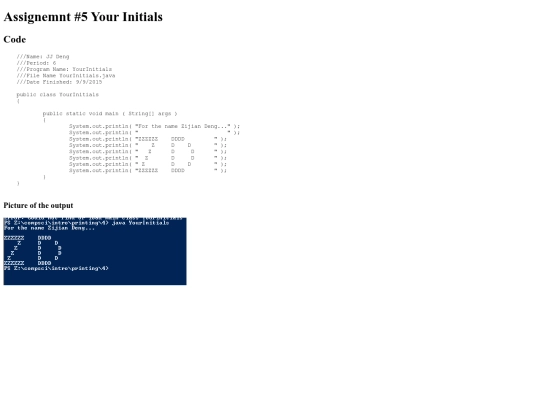 Intro/printing/4/Prog5 screenshot