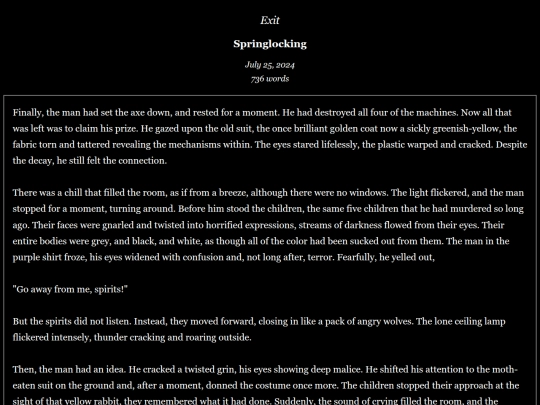 text/springlocks screenshot
