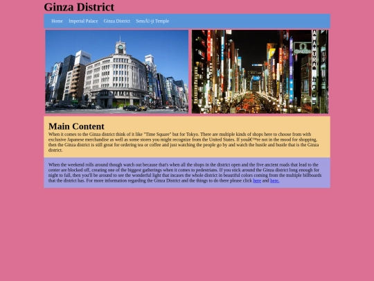 Ginza District screenshot