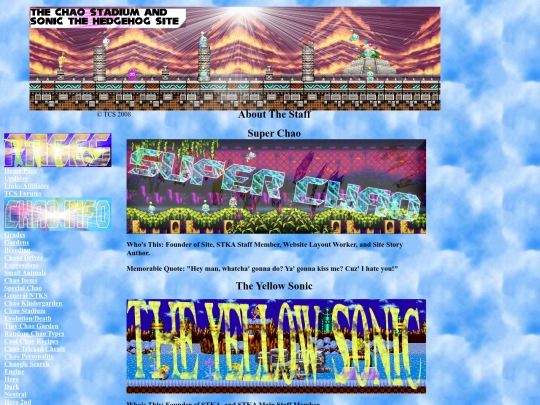 Staff screenshot