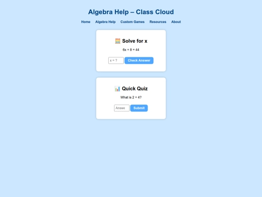 algebra-help screenshot