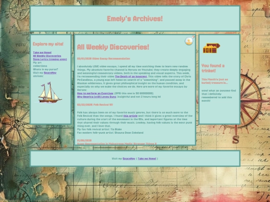 discoveries screenshot