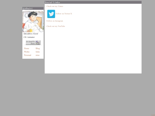 links screenshot