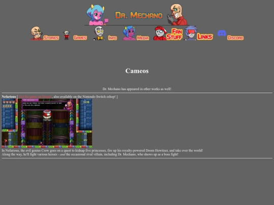 info_cameos screenshot