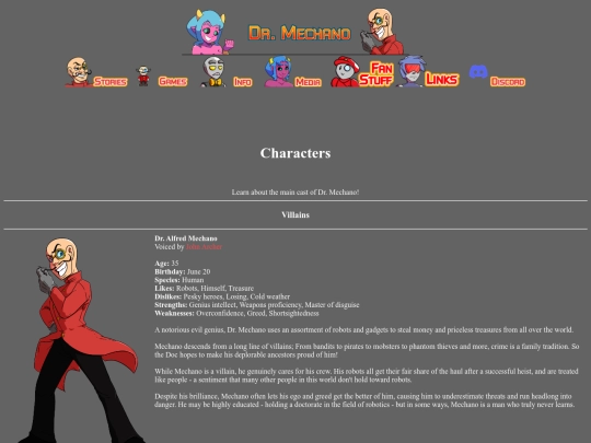 info_characters screenshot