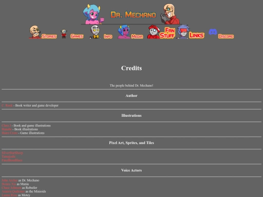 info_credits screenshot