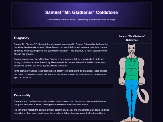 SamuelColdstone screenshot