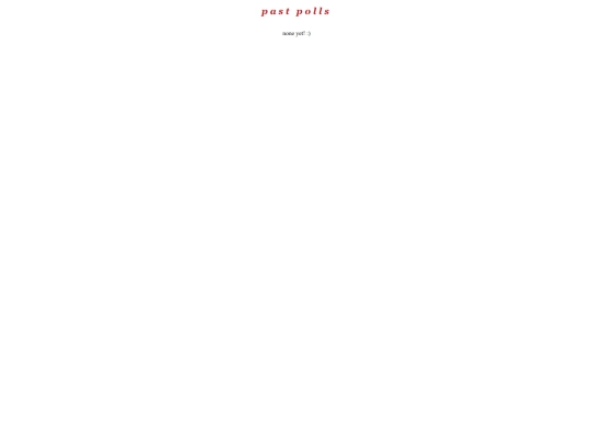 polls screenshot