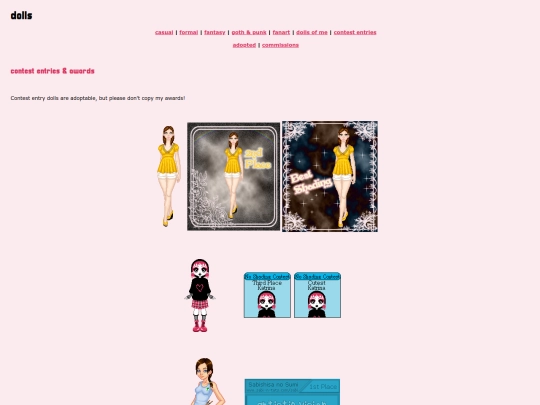 resurrected_dolls/my_dolls/contest_entries screenshot