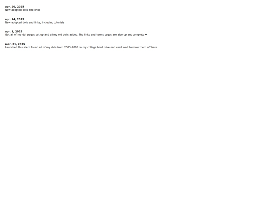 resurrected_dolls/updates screenshot