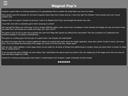 reviews/magicalpopn screenshot