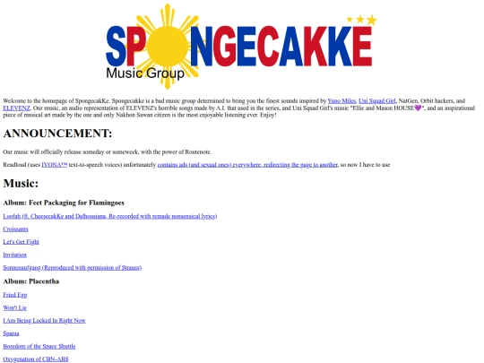 antinextgenfoundation/spongecakke screenshot