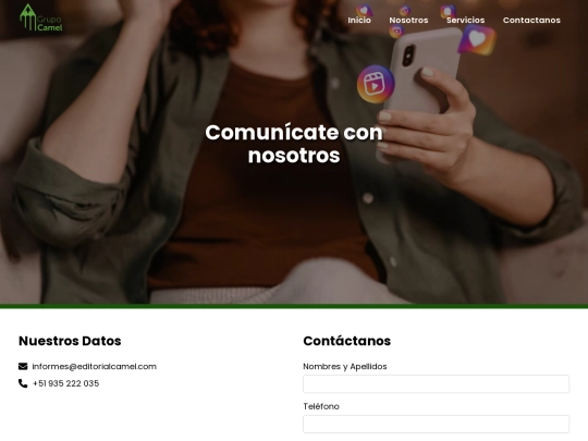 contactos screenshot