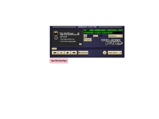 Mediaplayertest screenshot