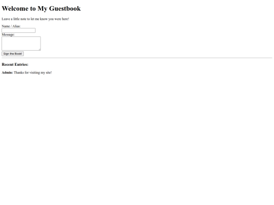 guestbookwip screenshot