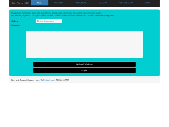 palíndromo screenshot