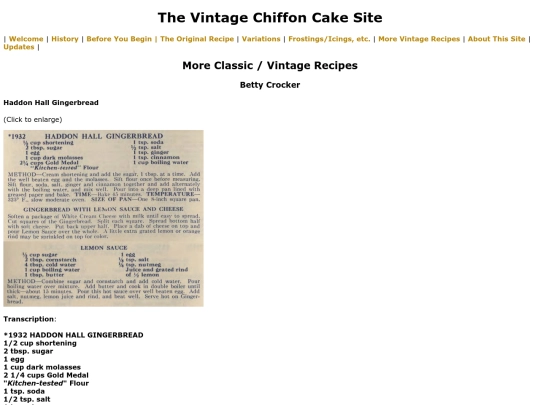 bettycrockerhaddonhallgingerbread screenshot